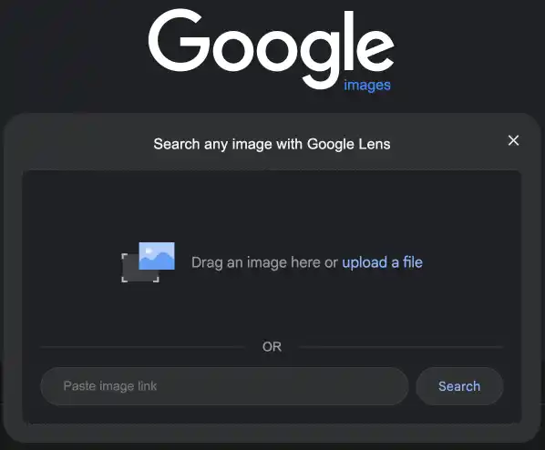 جستجوی تصویر گوگل روی دسکتاپ
